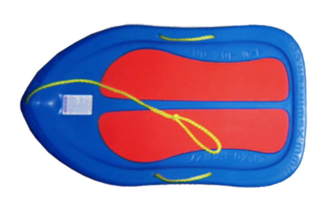 Blue Supercarve Snow Toboggan