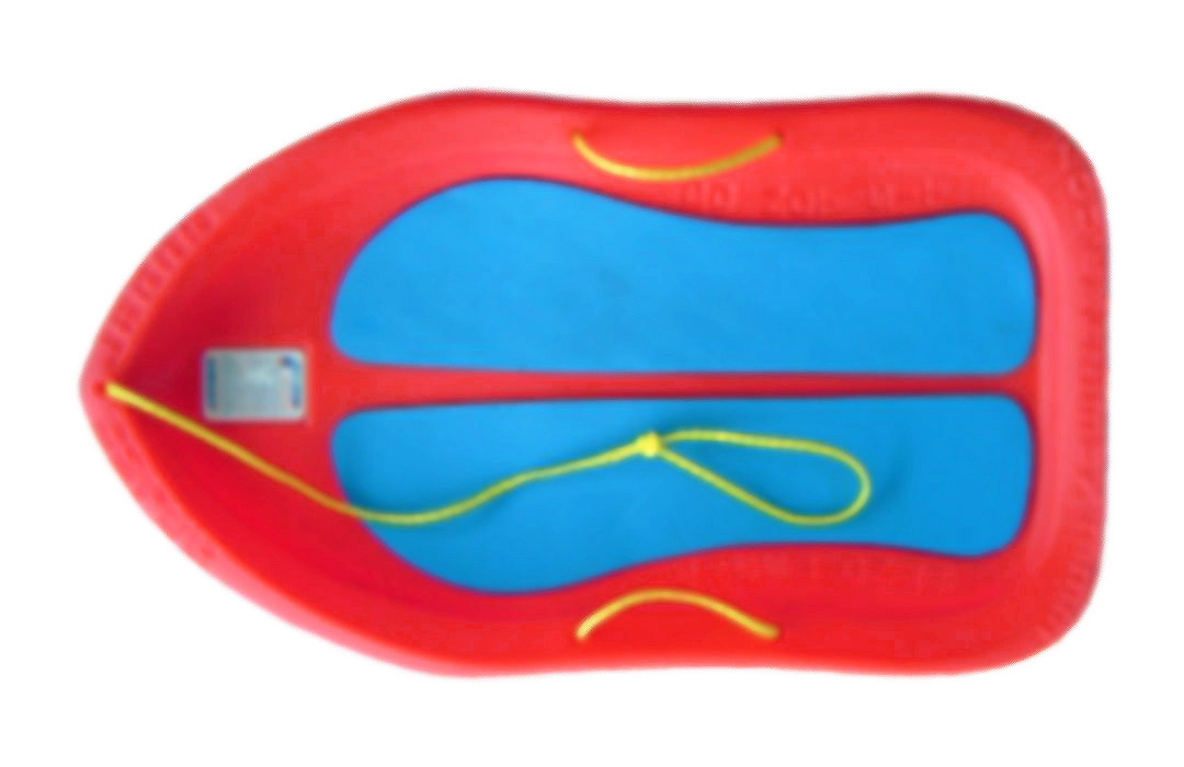 Red Supercarve Snow Toboggan
